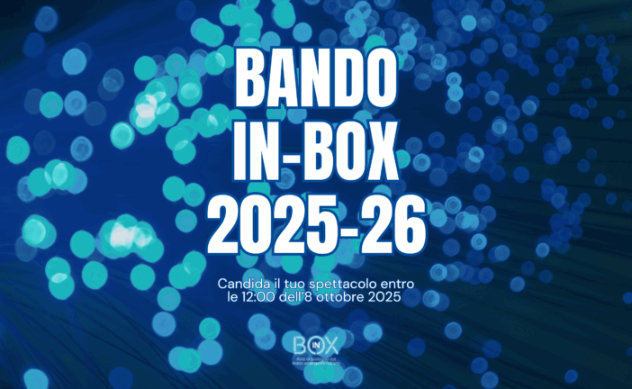 Online  il bando In-Box 2025/26