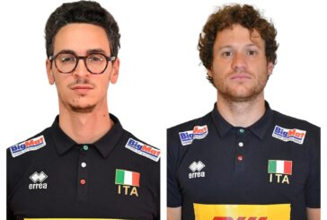 I medici Alex Boncompagni e Riccardo Mei a medaglia con le Nazionali U21 e U16 di pallavolo