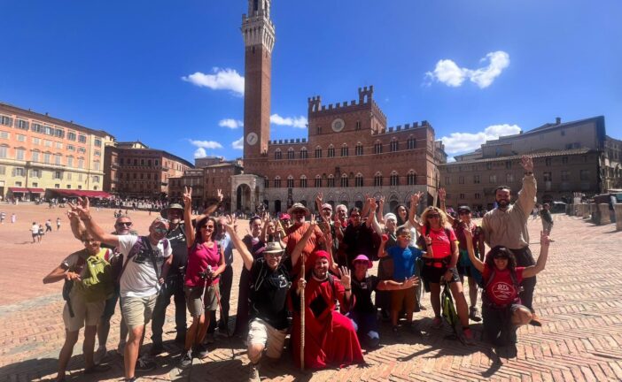 Inaugurato il Cammino di Dante Senese con declamazioni della Divina Commedia