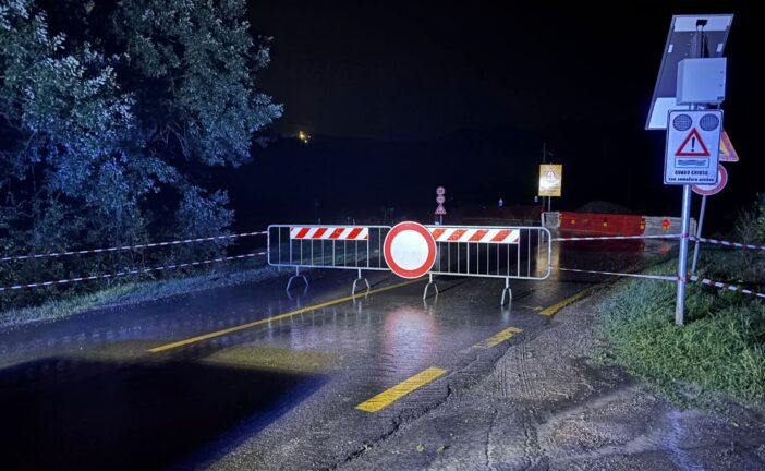 Il guado dello Stile chiuso a causa dell’allerta arancione