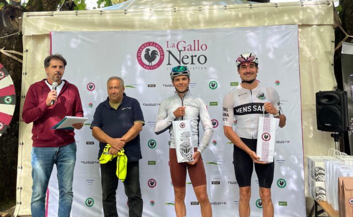 Ciclismo: Federico Sonnini conquista il terzo podio alla Gallo Nero Cicloturistica