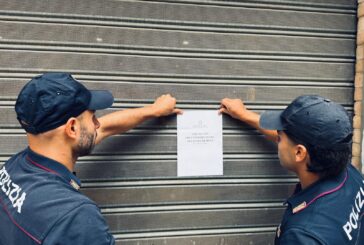 Il questore Angeloni chiude il bar dello spaccio