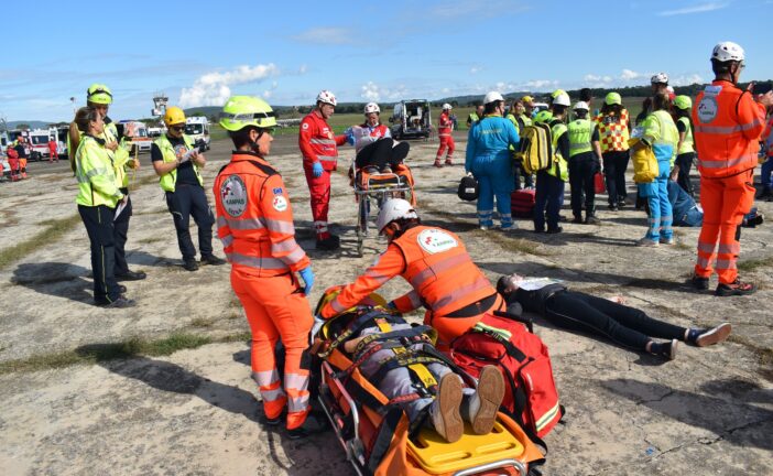 Simulazione di maxiemergenza: ad Ampugnano