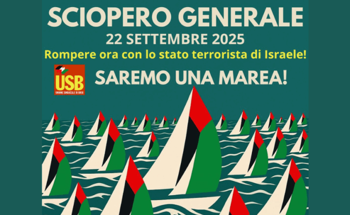 “Uno sciopero generale per rompere con lo stato terrorista di Israele”