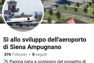 “SÌ allo sviluppo dell’aeroporto di Siena Ampugnano” chiarisce…