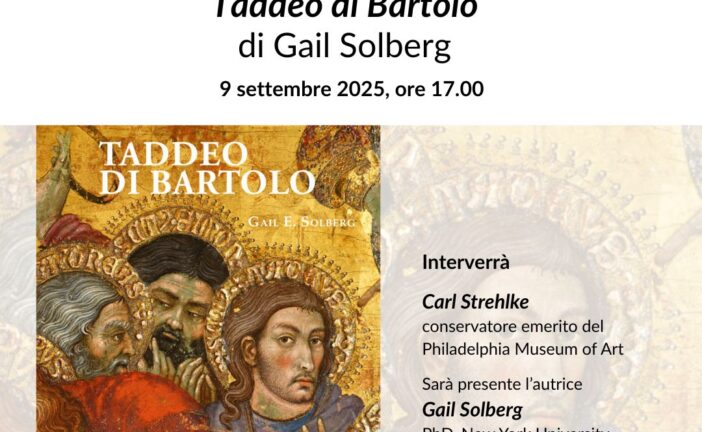 Alla Pinacoteca si presenta il libro “Taddeo di Bartolo” di Gail Solberg