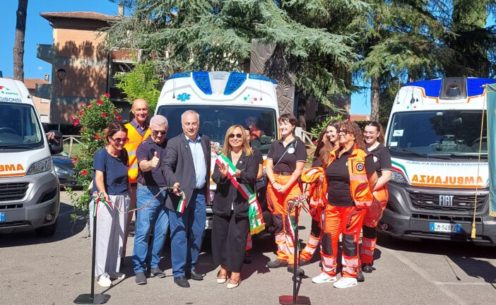 Ecco la nuova ambulanza della Pubblica Assistenza
