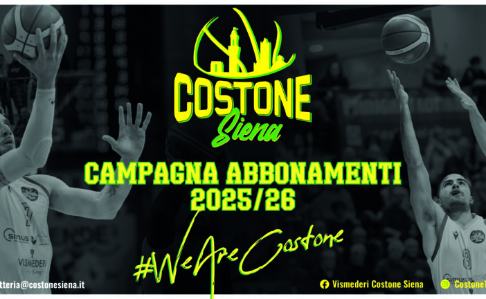 Partita la campagna abbonamenti del Costone