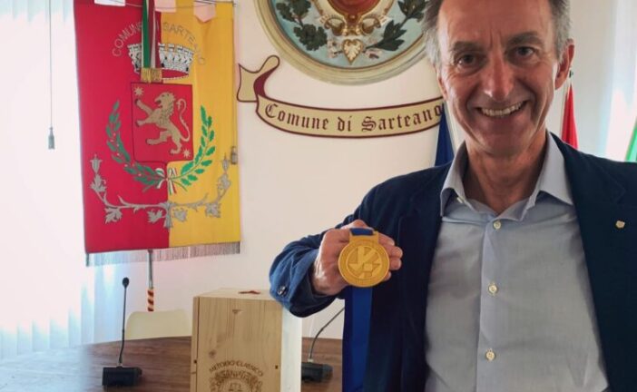 Sarteano festeggia il Campione del Mondo Massimo Caponeri