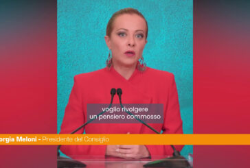 Meloni "Non ci faremo trascinare in una spirale di violenza"