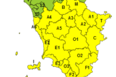 Temporali forti: prorogato codice giallo nel centro-sud della Toscana
