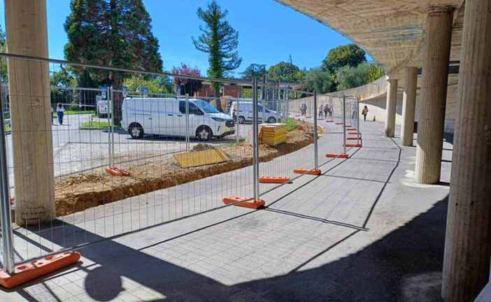 Scotte: partita la riqualificazione del tunnel d’ingresso