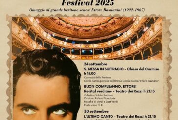 Tutto pronto per il “Viva Bastianini! Festival”