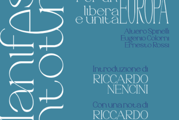 Betti Editrice lancia una collana gratuita con il Manifesto di Ventotene