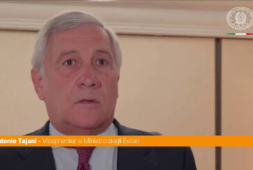 Tajani "Non abbiamo mai lasciato sola l'Ucraina"