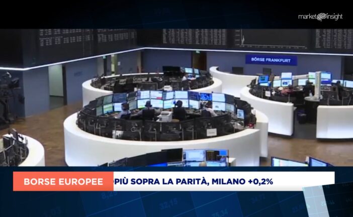 AVVIO PERLOPIÙ SOPRA LA PARITÀ PER L’EUROPA CON MILANO +0,2%