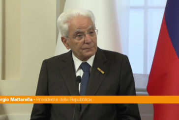 Mattarella "In Ucraina e Medio Oriente fatti allarmanti e drammatici"