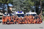 Taglio del nastro per la nuova ambulanza della Pubblica Assistenza