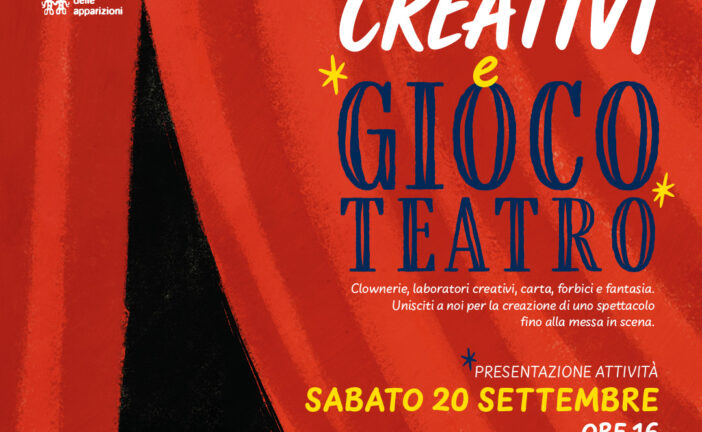 Castelnuovo: al via i laboratori creativi e di gioco-teatro per bimbi dai 6 ai 10 anni