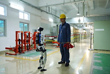 Cina, i robot umanoidi utilizzati per ispezionare le reti elettriche