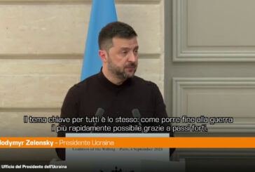 Zelensky "Garanzie di sicurezza chiave per porre fine alla guerra"