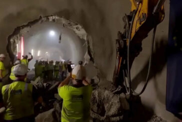 Webuild, abbattuto ultimo diaframma tunnel Italia-Austria al Brennero