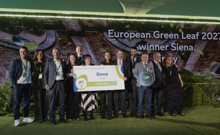 La gestione dei rifiuti del comune di Siena vince il premio Europeo Green Leaf Award