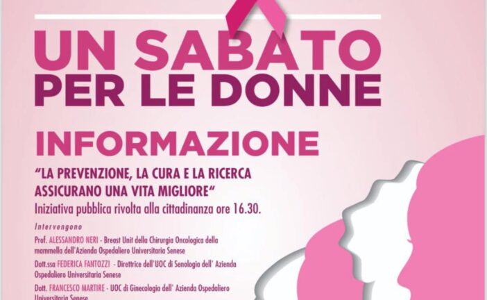 Monteroni d’Arbia: fine settimana dedicato alla prevenzione dei tumori femminili