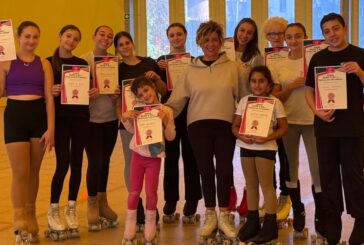 Il Siena Roller Team allo stage di pattinaggio artistico a rotelle
