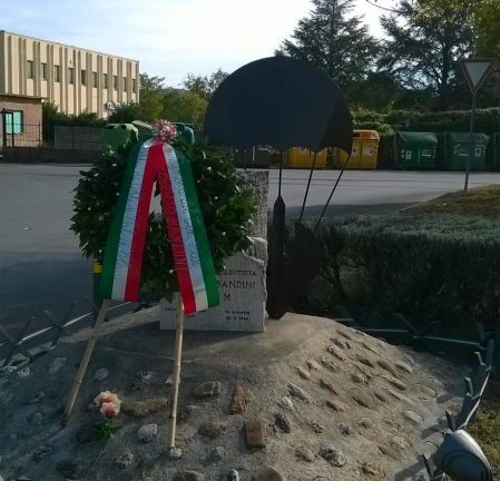 Colle celebra il 25esimo anniversario del monumento del Tenete Roberto Bandini