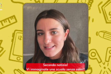 Vi immaginate una scuola senza zaini?