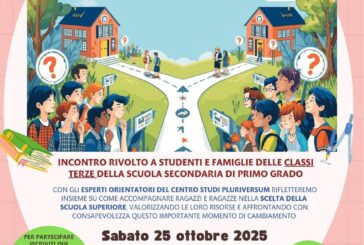 A Poggibonsi l’incontro di orientamento “Che scuola scelgo?”