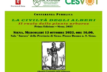 A Siena il convegno sulla “Civiltà degli alberi”