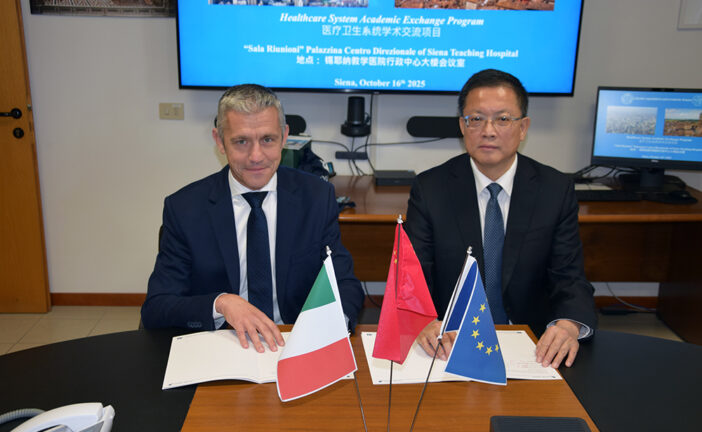L’Aous firma un protocollo d’intesa con il Gansu Hospital di Lanzhou