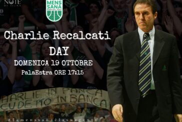 Il 19 ottobre al palasport è il giorno di Charlie Recalcati