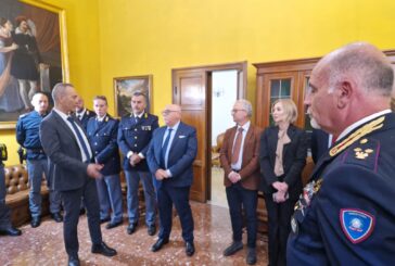 Il prefetto Romeo in visita alla questura