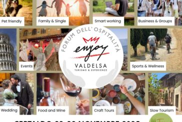 “Enjoy forum dell’ospitalità”: prima edizione dedicata al turismo in Valdelsa