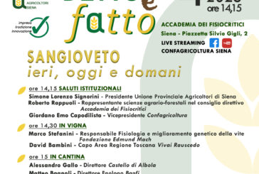 Sangioveto ieri, oggi e domani: UPA Siena ai Fisiocritici
