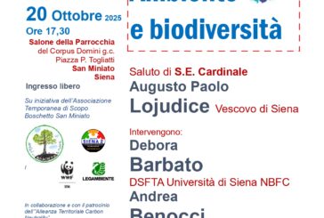 “Ambiente e biodiversità”: secondo incontro a San Miniato
