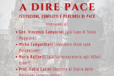 “Si fa presto a dire Pace”: convegno il 16 ottobre alla sede Mattioli