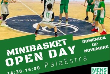 Polisportiva Mens Sana: il 2 novembre l’Open Day del Minibasket