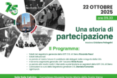 1950-2025. La Cisl celebra i 75 anni dalla sua nascita