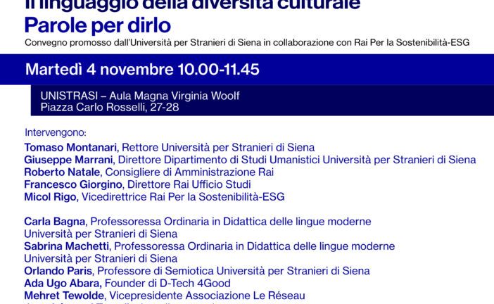 Parole per dirlo. Il linguaggio della diversità culturale