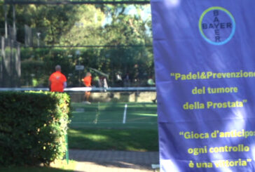Tumore prostata, con Bayer la prevenzione sul campo da padel