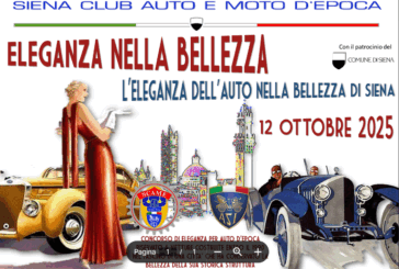 “Eleganza nella bellezza”: concorso di eleganza per auto d’epoca il 12 ottobre