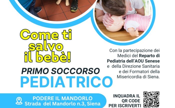 “Come ti salvo il bebè!”: corso di Primo Soccorso Pediatrico