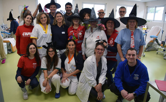 Sangue: “donazione mostruosa” di Halloween al Centro Emotrasfusionale dell’Aous
