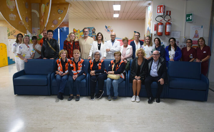 Donate poltrone letto alla Pediatria e alla Chirurgia pediatrica