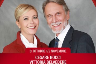 “Indovina chi viene a cena”: Cesare Bocci e Vittoria Belvedere al Teatro dei Rinnovati