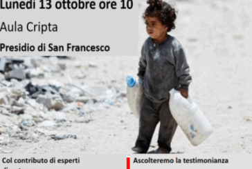 Riflessione e analisi sulla situazione di Gaza all’Università di Siena